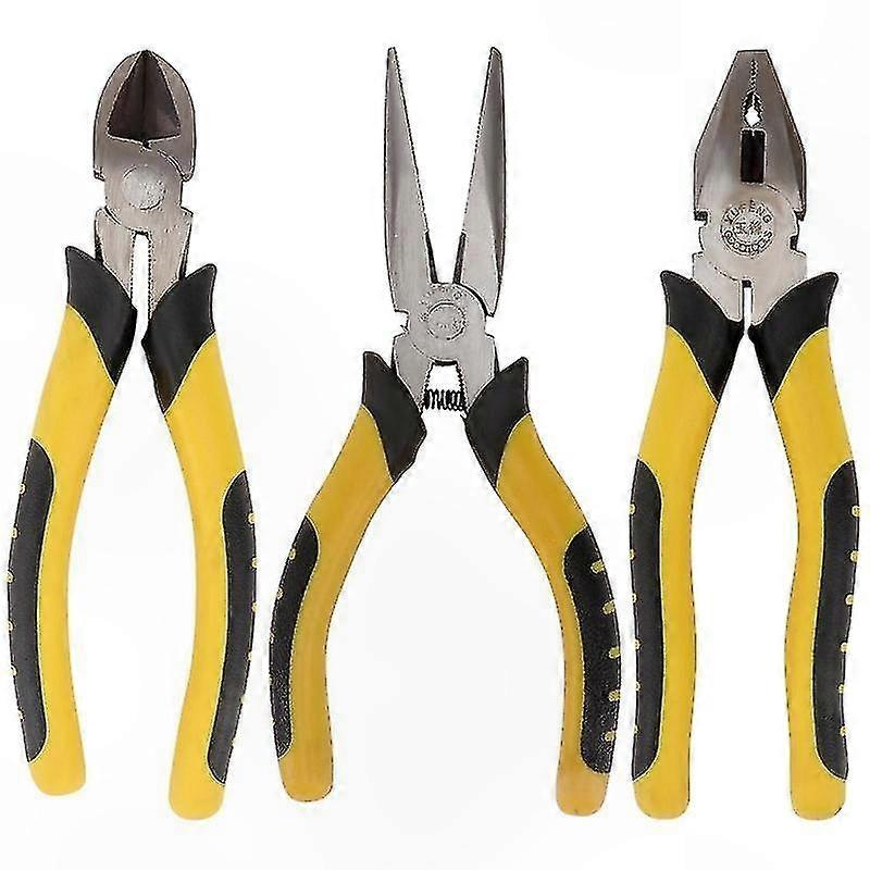 3-Piece Wire Stripping Pliers Set