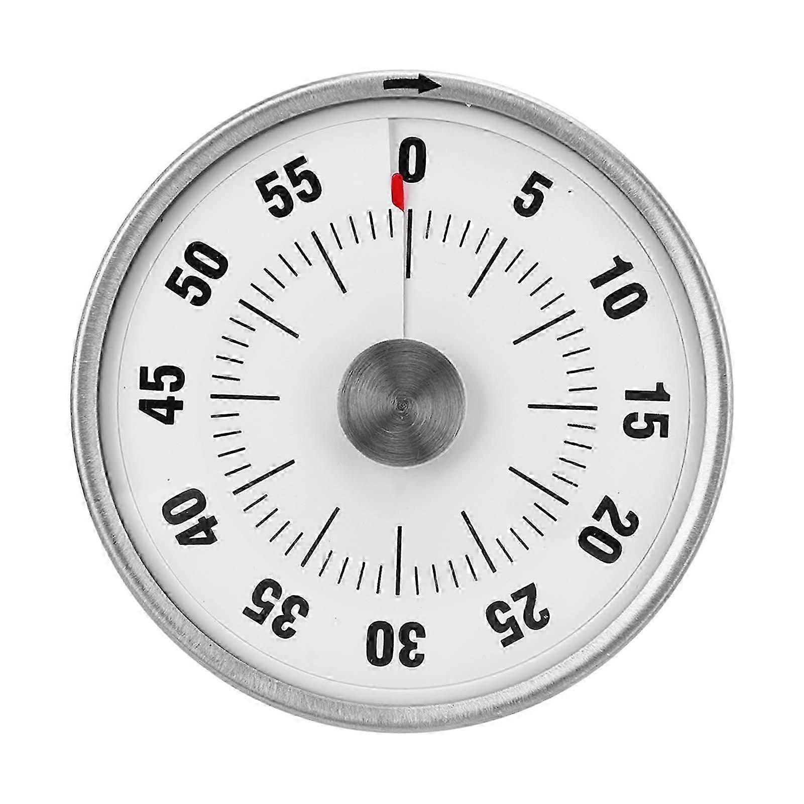60 Minute Visual Timer, Magnetic Mechanical Visual Countdown Timer with Retractable Stand for Cooking, Examining, and Sleeping