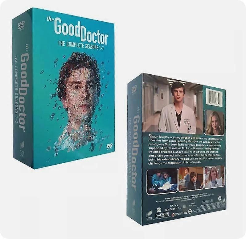 The Good Doctor Seizoen 1-7 OF 7 (2024 DVD 33-Disc Box Set) Nieuwe Engelse ondertitels