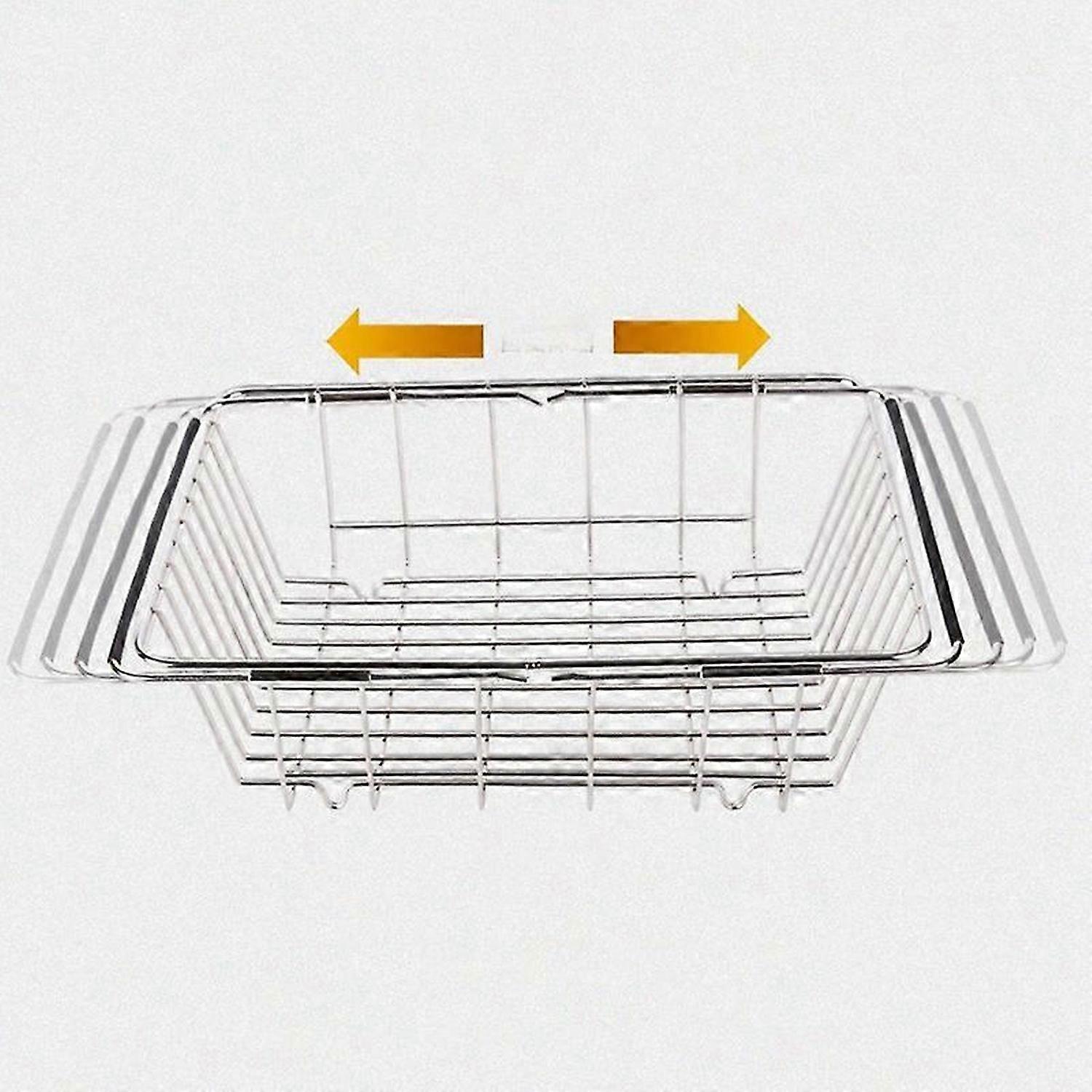 Expandable Dish Drying Rack,Stainless Steel in Sink or on Counter