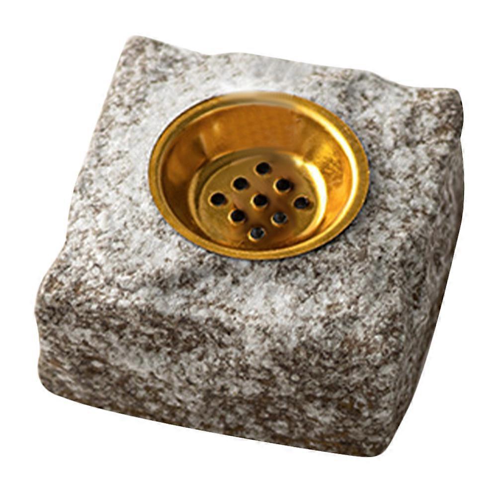 2Pcs Ceramic Incense Burner Incense Holder for Desktop Use