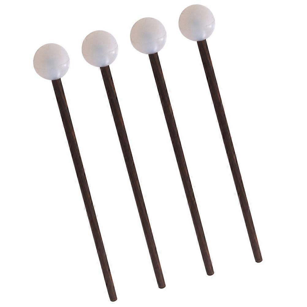 Performance Drumsticks Wooden Handle for Tongue Drum 10Pairs Mallets