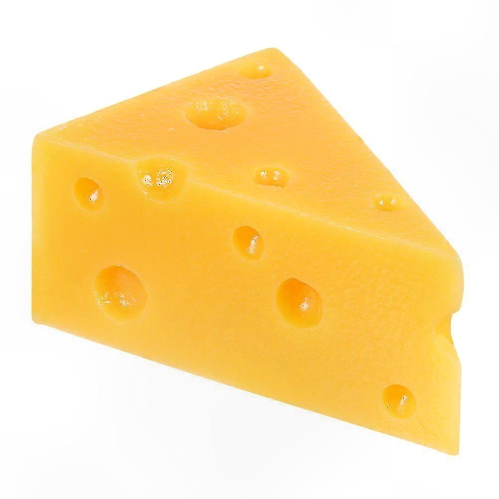 Fake Cheese Prop for Pretend Play and Shop Display Use Only Model Replica