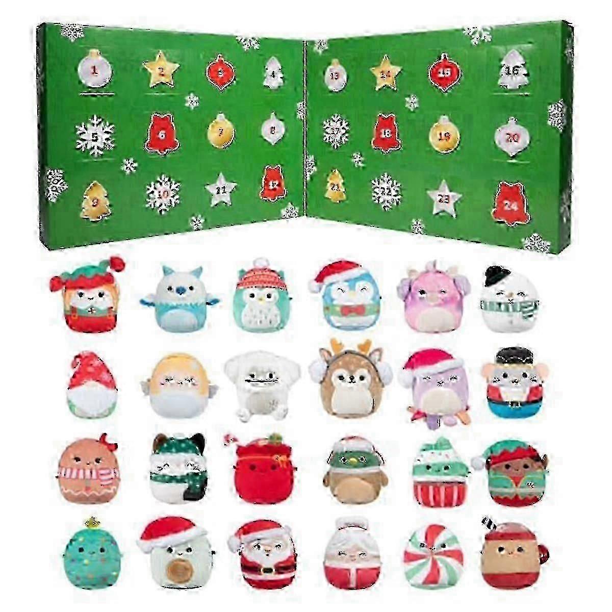2025 24-Day Micromallows Holiday Advent Calendar Christmas Advent Calendar Christmas Countdown Calendar for Kids Adultsd New Arrival