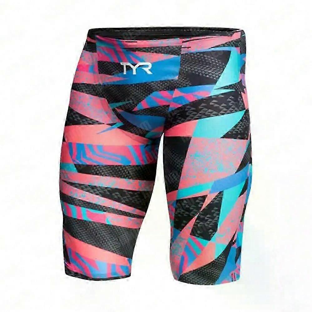 Herr Simning Jammer Baddräkt Shorts Badbyxor Uthållighet Atletisk träning Shorts Badkläder Man Surf Simning Jammers Byxor
