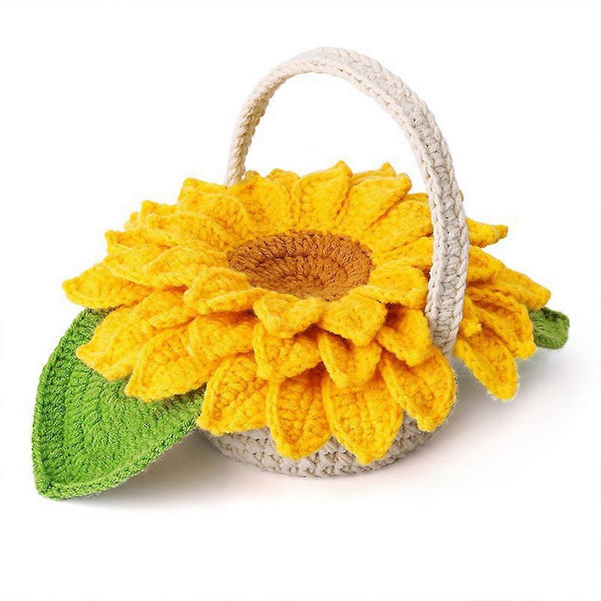 Crochet Coaster Kit With Knitting Yarn Thread Needles Hooks