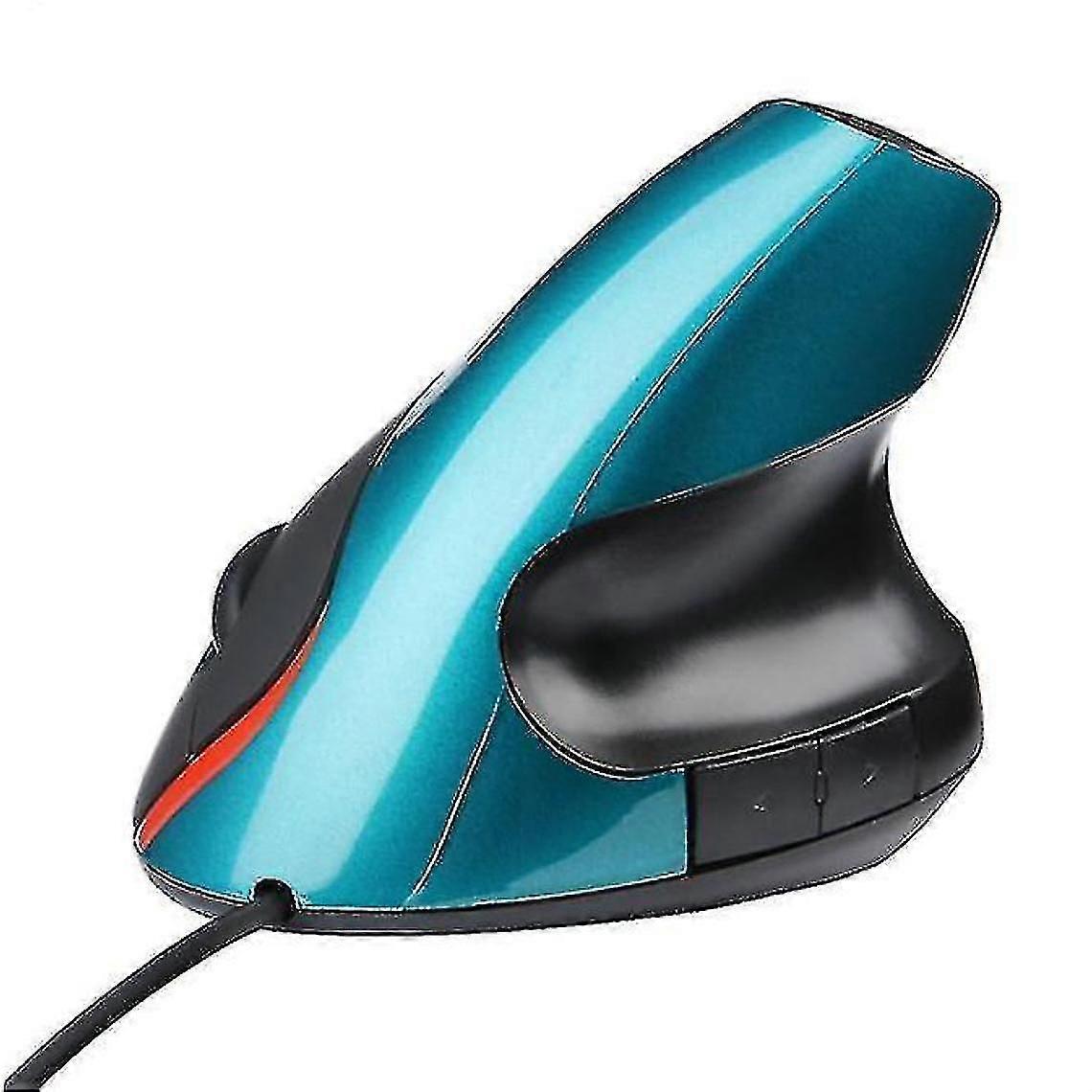 2.4g Usb Vertical Vertical Mouse Pc Laptop Optical Scroll Mouse, Blue