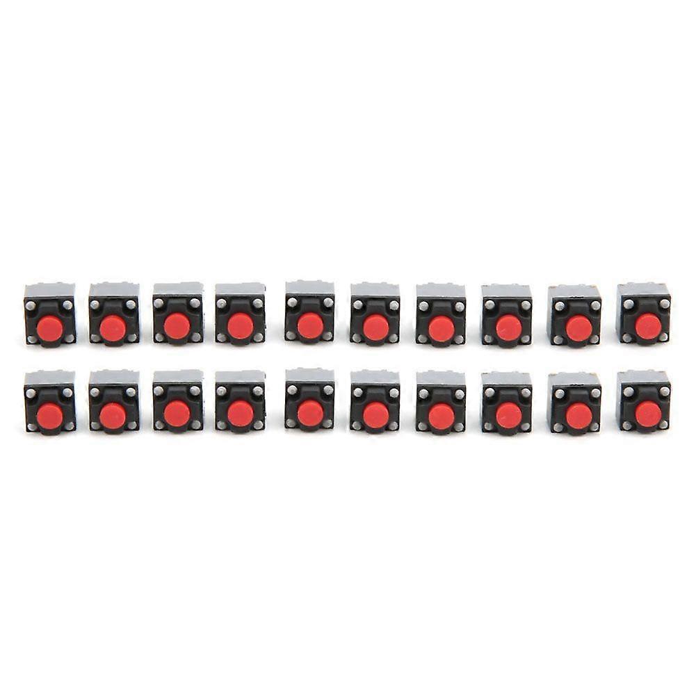 20pcs 6x6x7.3mm Tactile Push Button Switch Waterproof Micro Tact Switch