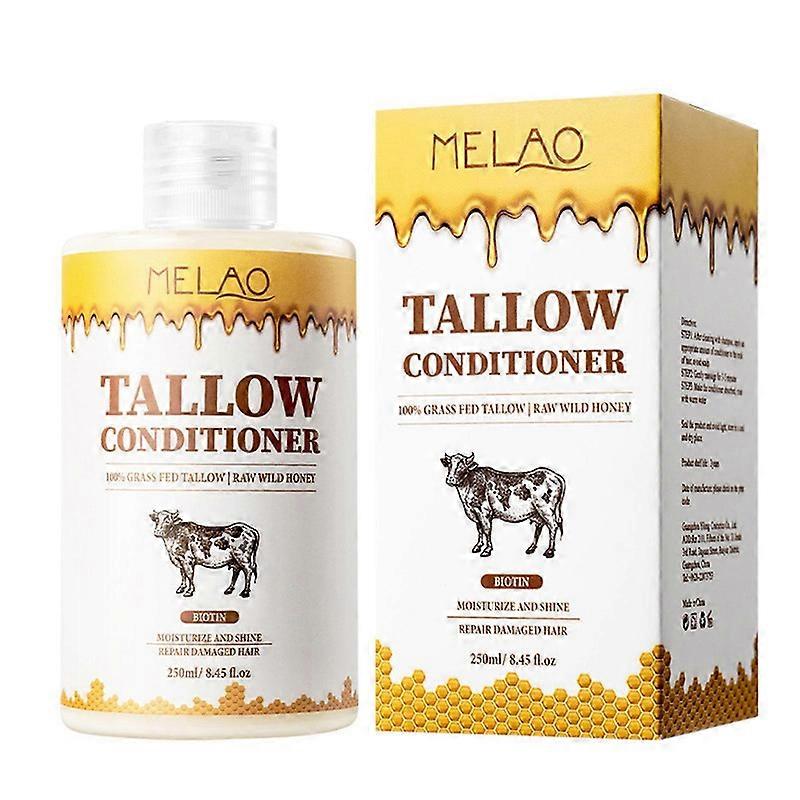Tallow Shampoo & Conditioner Set - Deep Cleansing, Frizz Control, and Shine Boost for All Hair Types