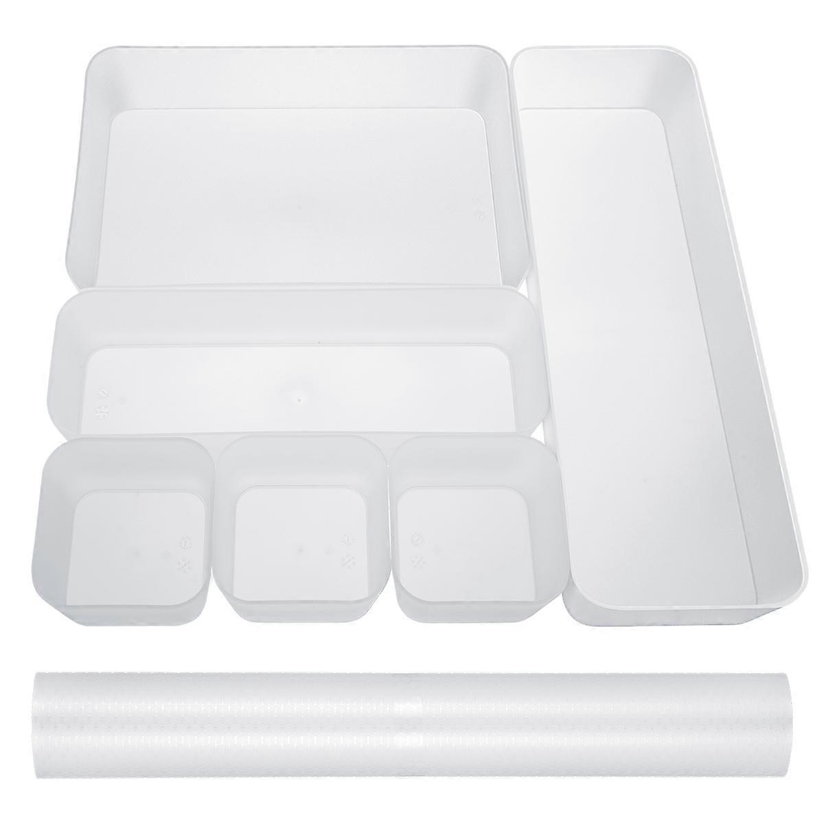 Clear Drawer Organizer Tray Cabilock Multipurpose Storage Box for Storage Use