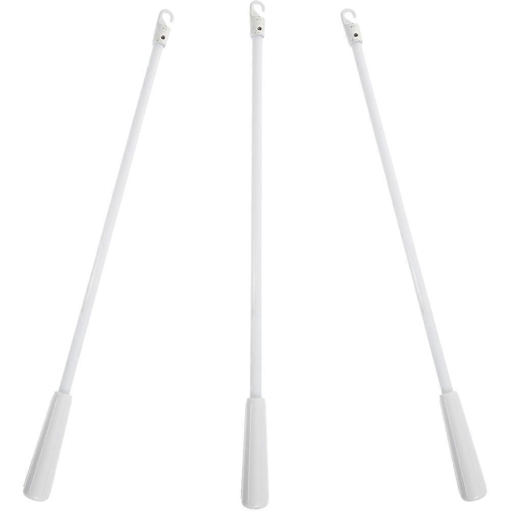 Fiberglass Blind Stick Curtain Pull Rods for Window Blinds 12Pcs