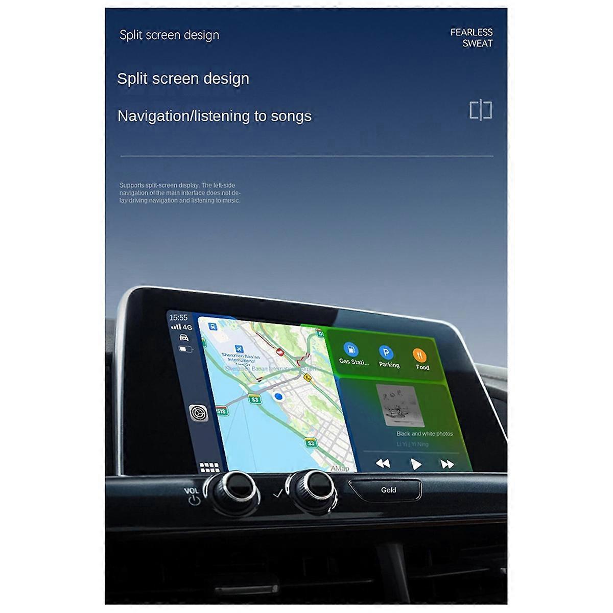 Wireless Carplay Android Adapter 2 in 1 Wireless Adapter