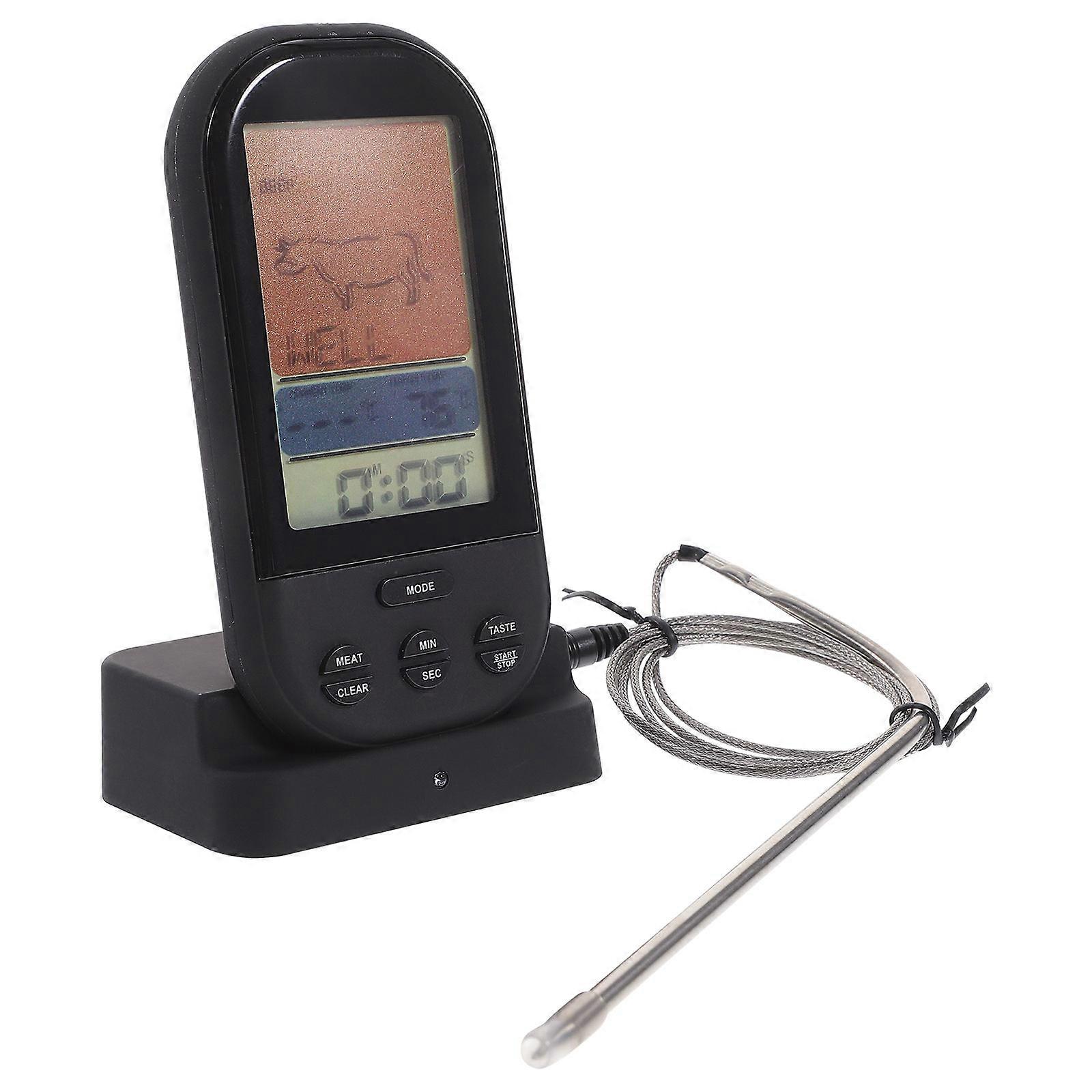 Temperature Measurement Digital Cooking Food Meat Thermometer For Kitchen Oven With Instant Read Function 1Pcs