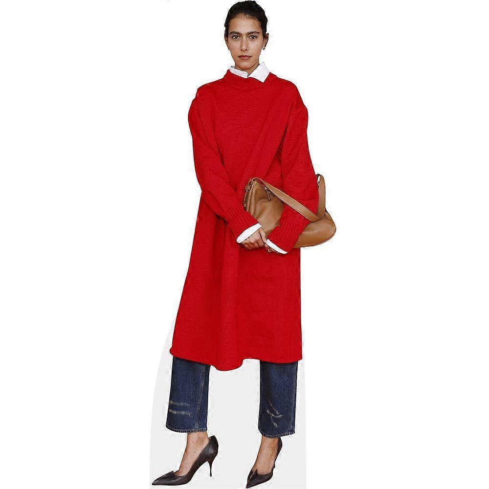 Arantza Goett (Red) Cardboard Cutout (lifesize OR mini size). Standee. Stand Up.