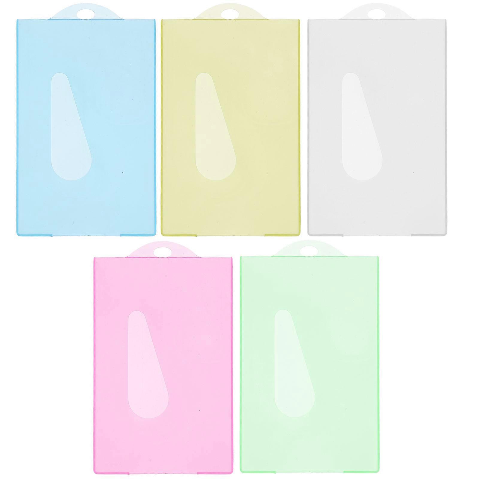 Transparent Cardholders For ID Personal Cards Game Cards Daily Use Easy To Clean 150Pcs