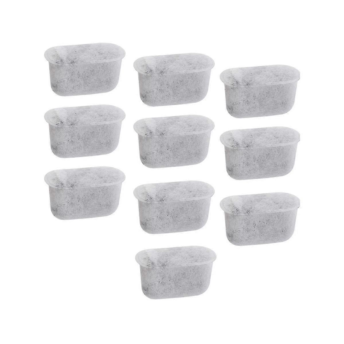 10pcs Replacement Activated Charcoal Water Filters for Coffee Machines YVL