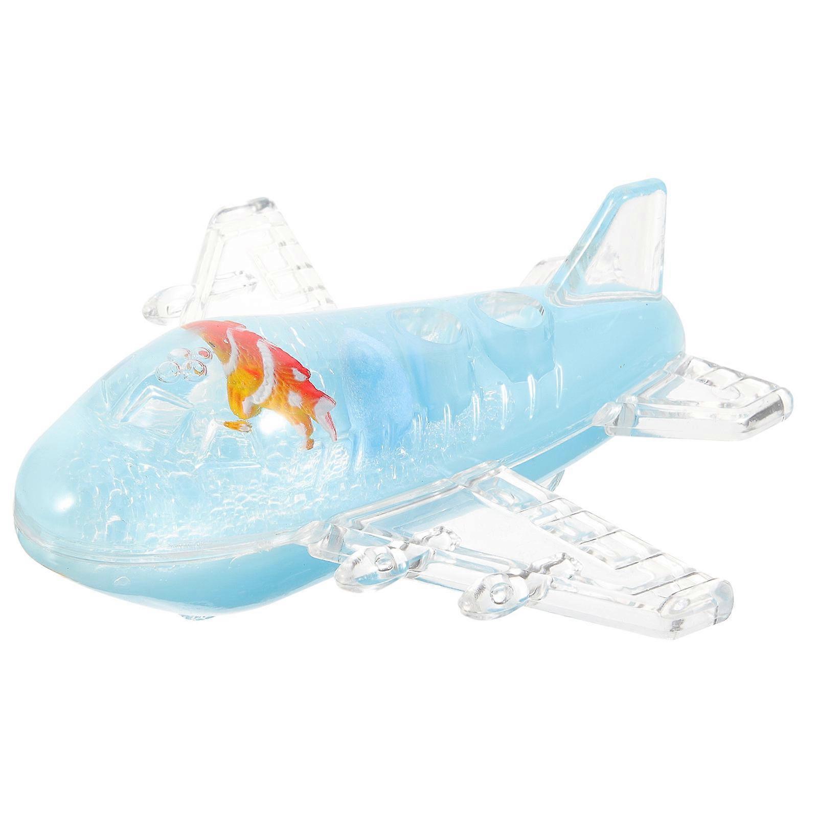 Airplane Shape Pen Holder 4Pcs For Office Use And Home Decoration 5.5X5.3X8.7In Prevent Loss With Acrylic