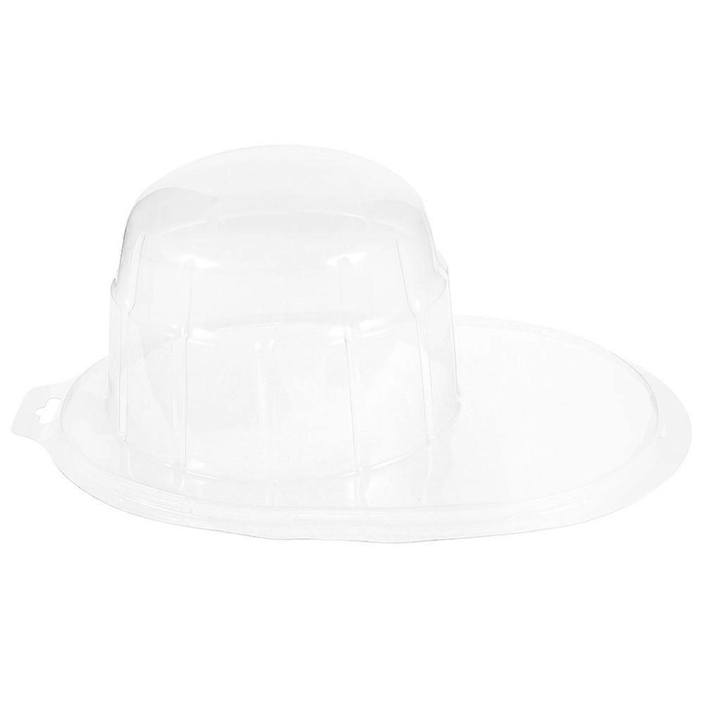 Baseball Cap Storage Holder 2Pcs Transparent Portable Hat Carrier Ideal For Home Hat Shop And Travel With Compact Size For Hat Shaping