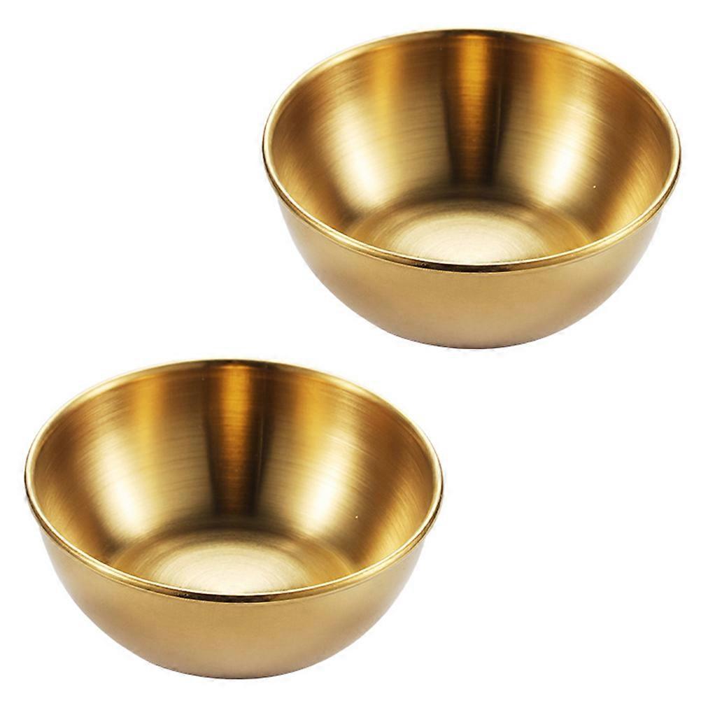 Appetizer Serving Tray 12Pcs Square Dipping Sauces Ideal For Home Restaurants Golden Simple Design