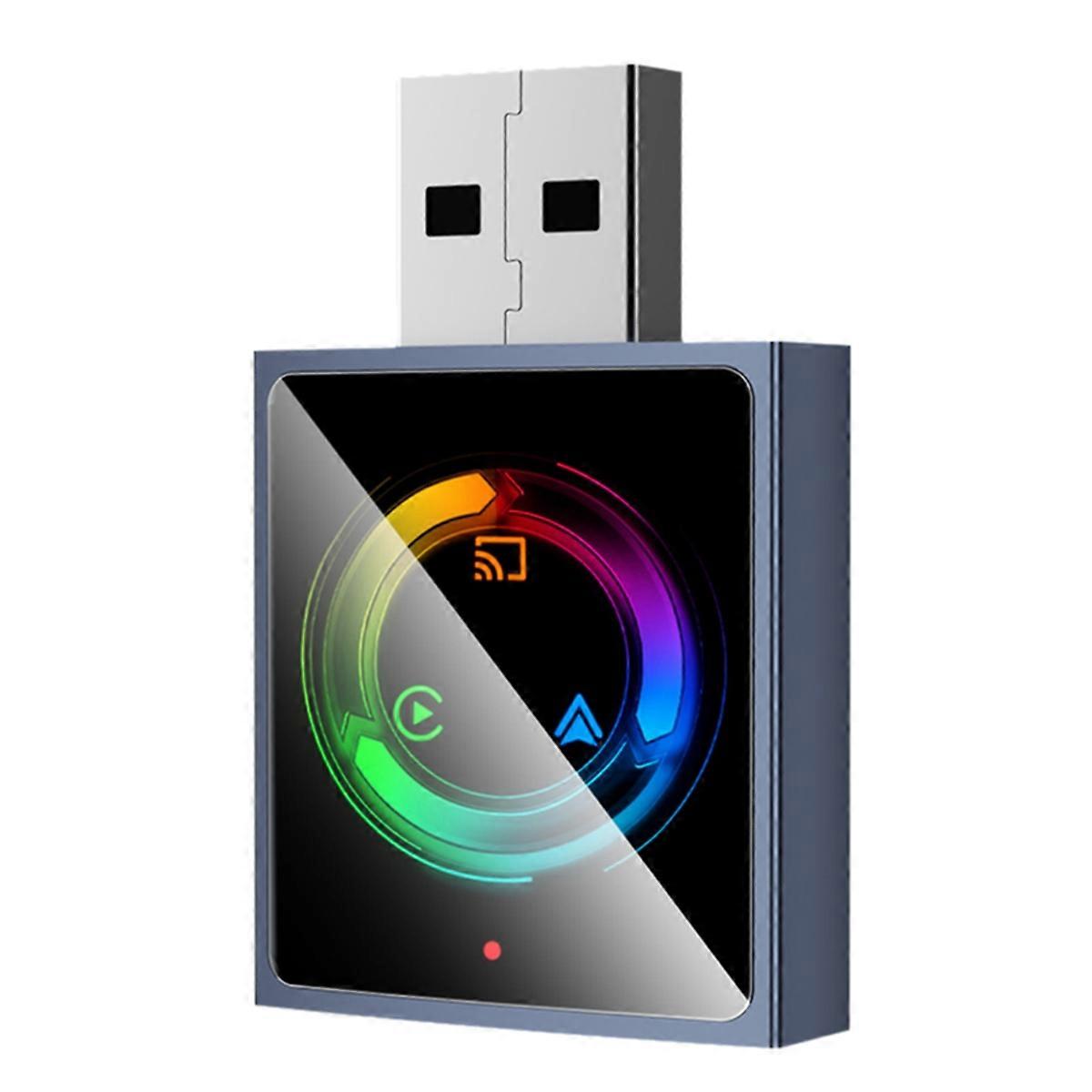 3 In1 Wireless Carplay Adapter Smart Carplay Android Auto Mirror Link USB Dongle Wired Carplay to Wireless Plug and Play