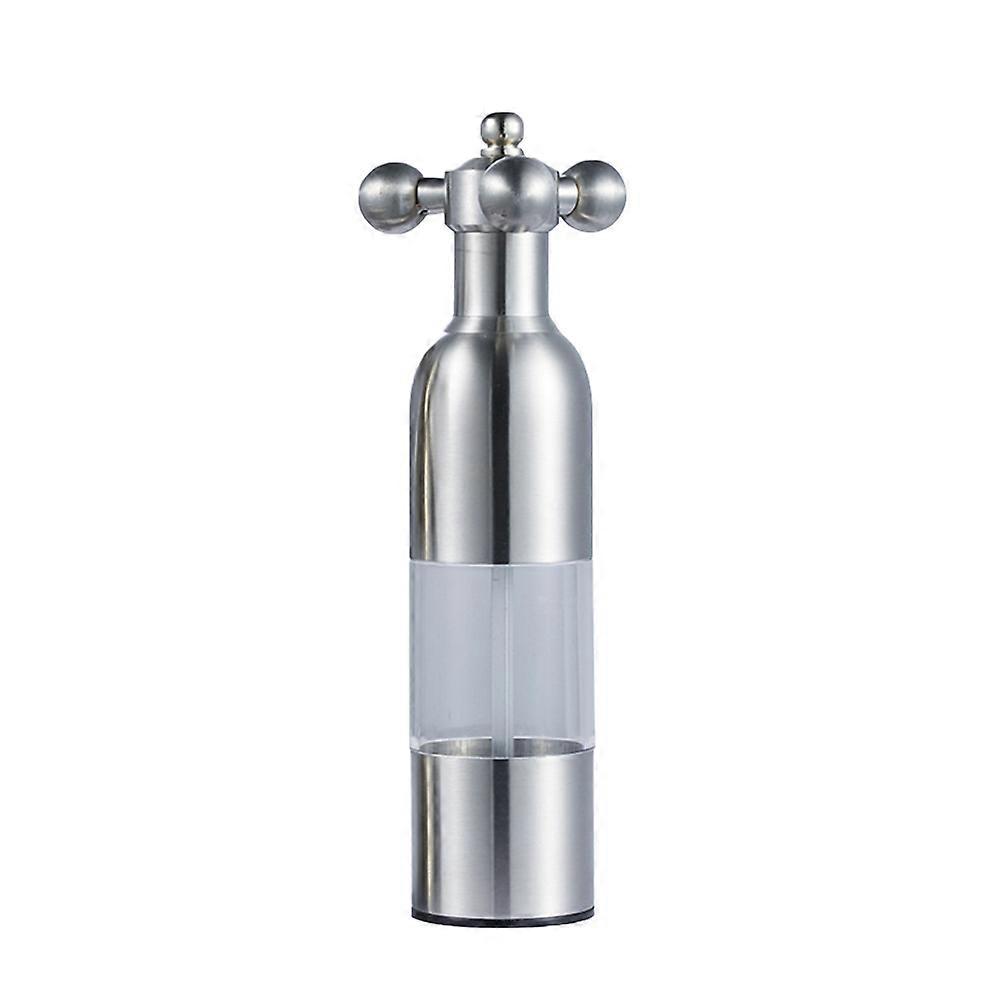 Stainless Steel Pepper Grinder Manual Pepper Mill Kitchen Tool 2Pcs