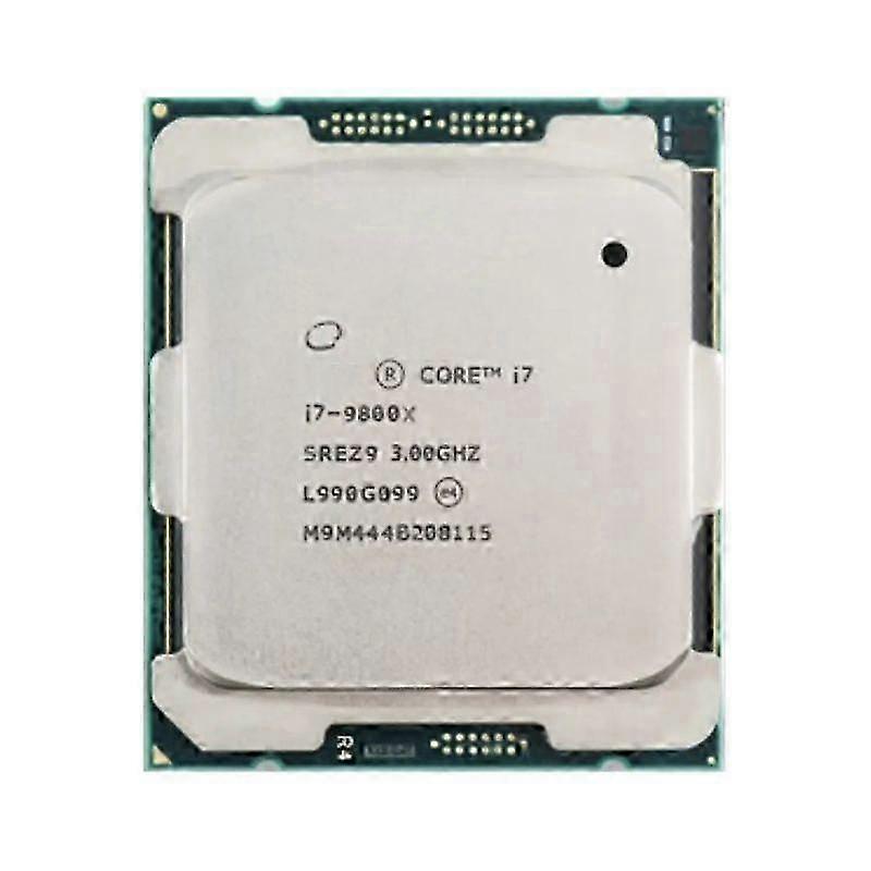 Core i7-9800X CPU - Socket LGA 2066 8 Cores 16 Threads 3.8GHz 11MB L3 Cache 165W.