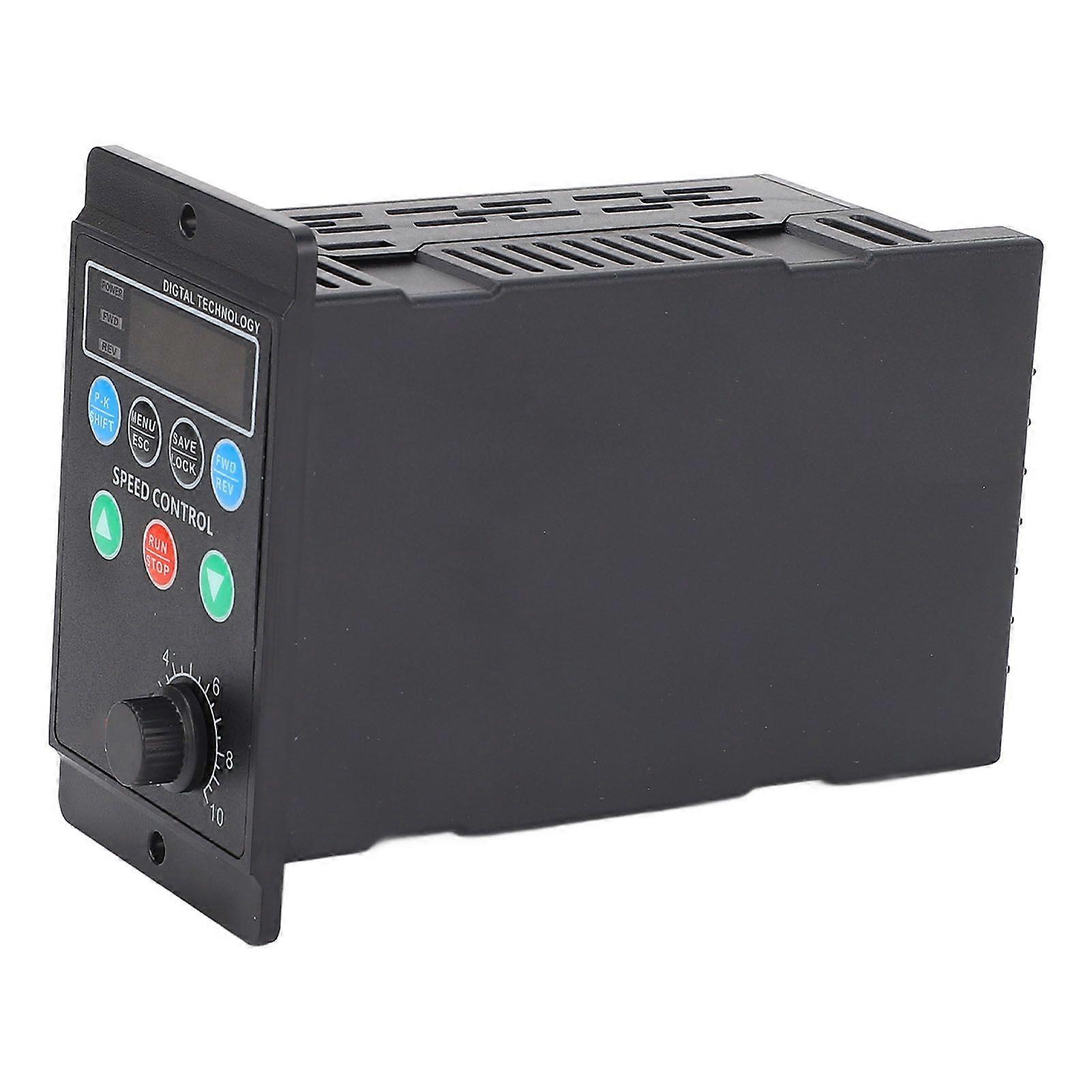 Variable Frequency Drive 3 Phase Motor Speed Control Inverter Converter 750W 4A 1PH 176264V Input 3PH 0220V Output