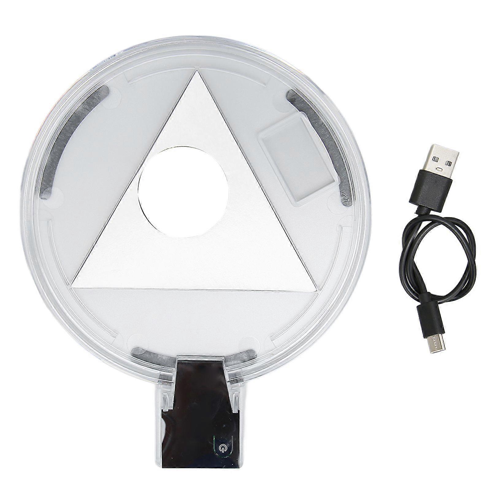 Adjustable RGB Base Vertical Horizontal LED Ambient Light Stand for PS5 Host Game Console