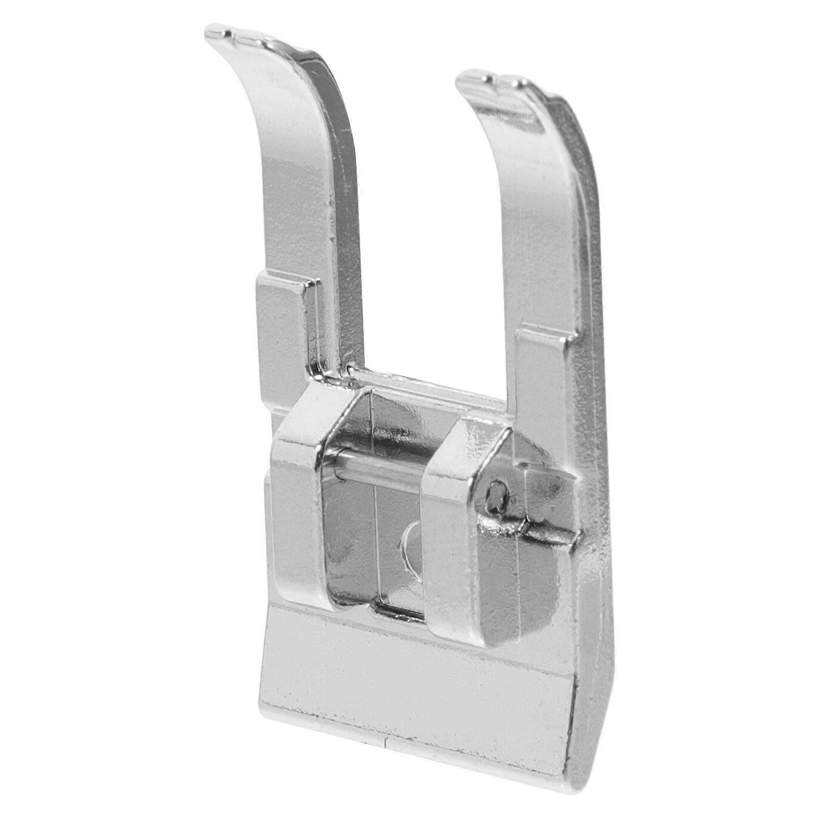 Open Toe Presser Foot Silver Universal Compatibility for Sewing Machine