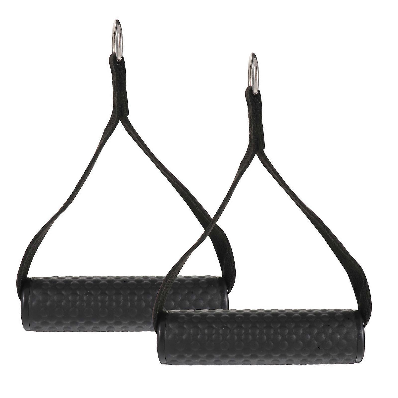 Workout Handle for Exercising Use Durable Fitness Pull Rope 2Pcs