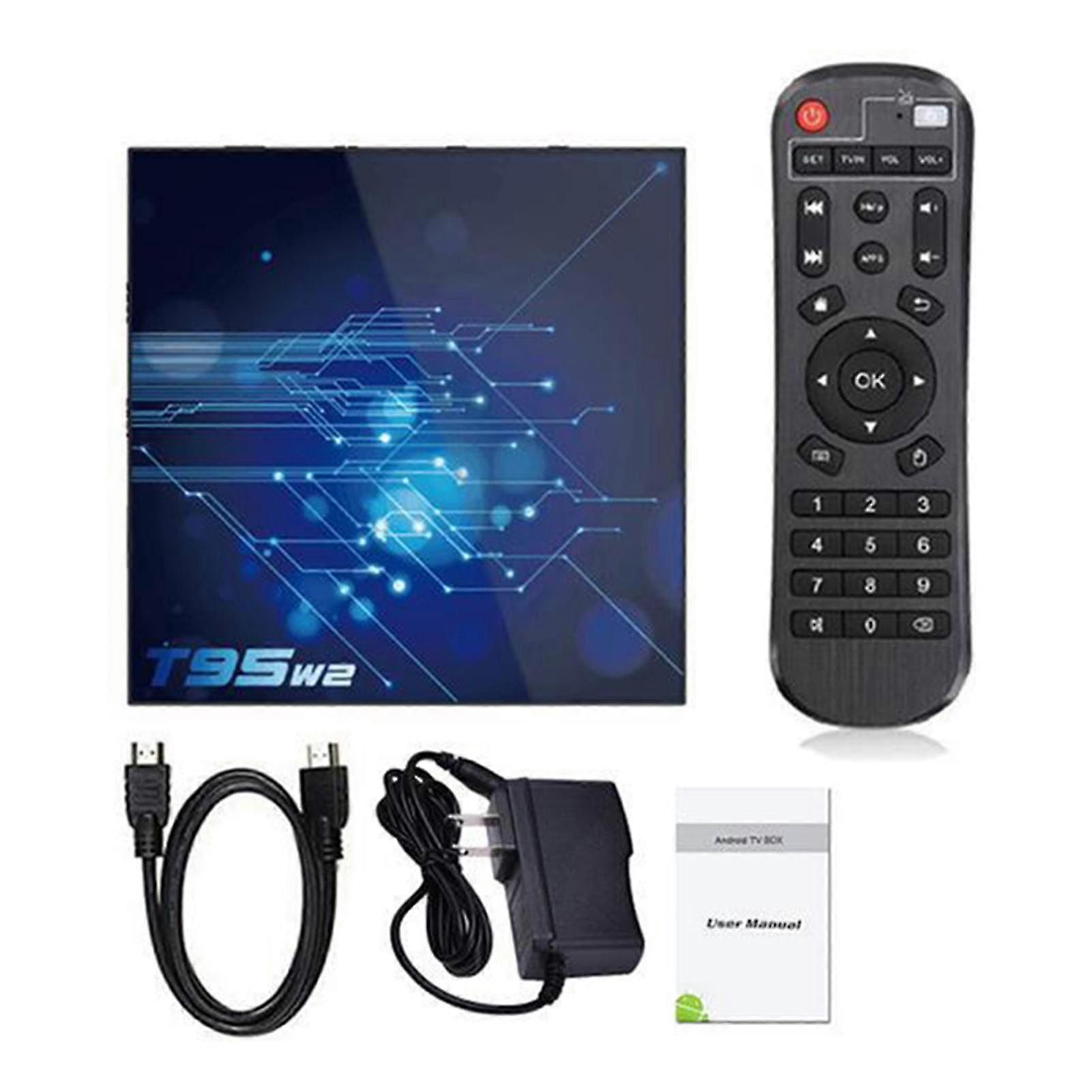 Digital Clock Set-Top Box with Androids 11 Household High-Gain Medias Player for Home Bedroom