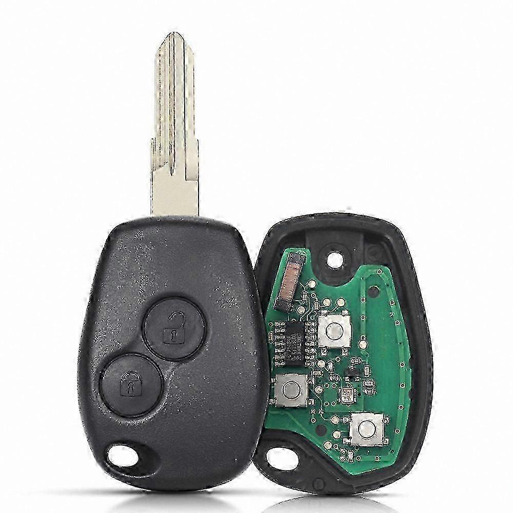 Renault Key Fob 433MHz 2-3 Buttons Remote Control with PCF7947 Chip for Clio Kangoo Master Modus Logan Twingo