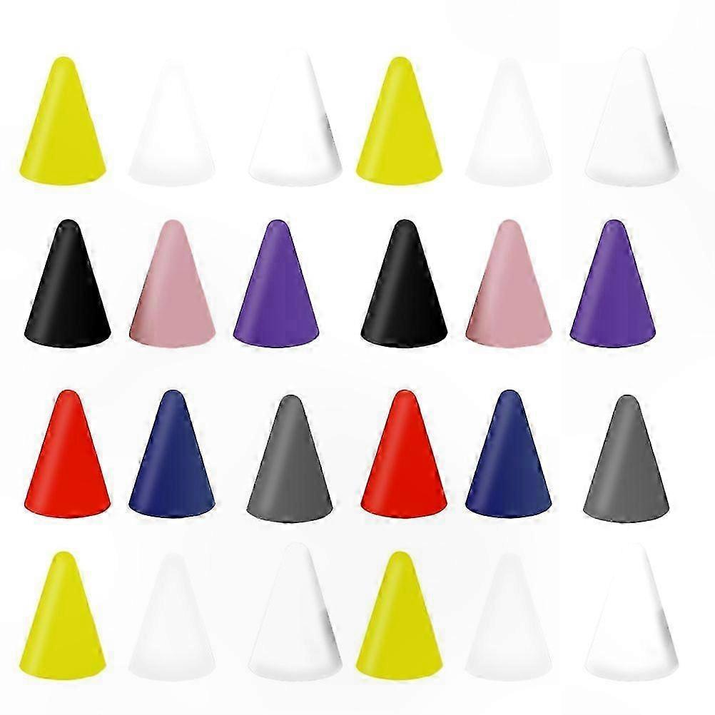 45-Pack Silicone Stylus Tips for Pencil 1/2, Durable Replacement Covers for Digital Writing Tools