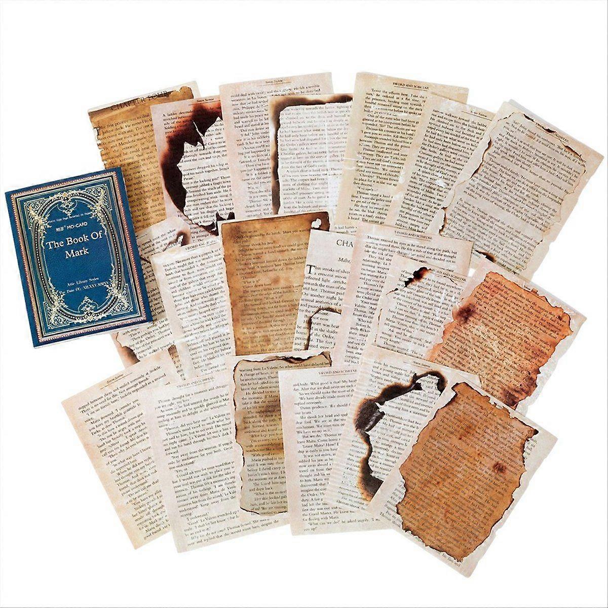 Retro trace book page material paper old book page text Trace