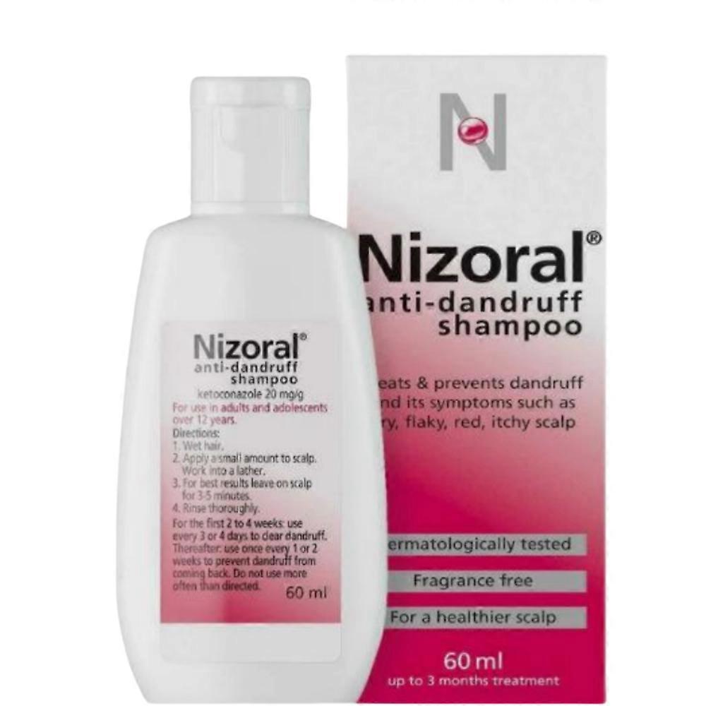 Anti-Dandruff Shampoo - Pink, 60ml, Soft Cleansing, for Men & Women, Fragranced