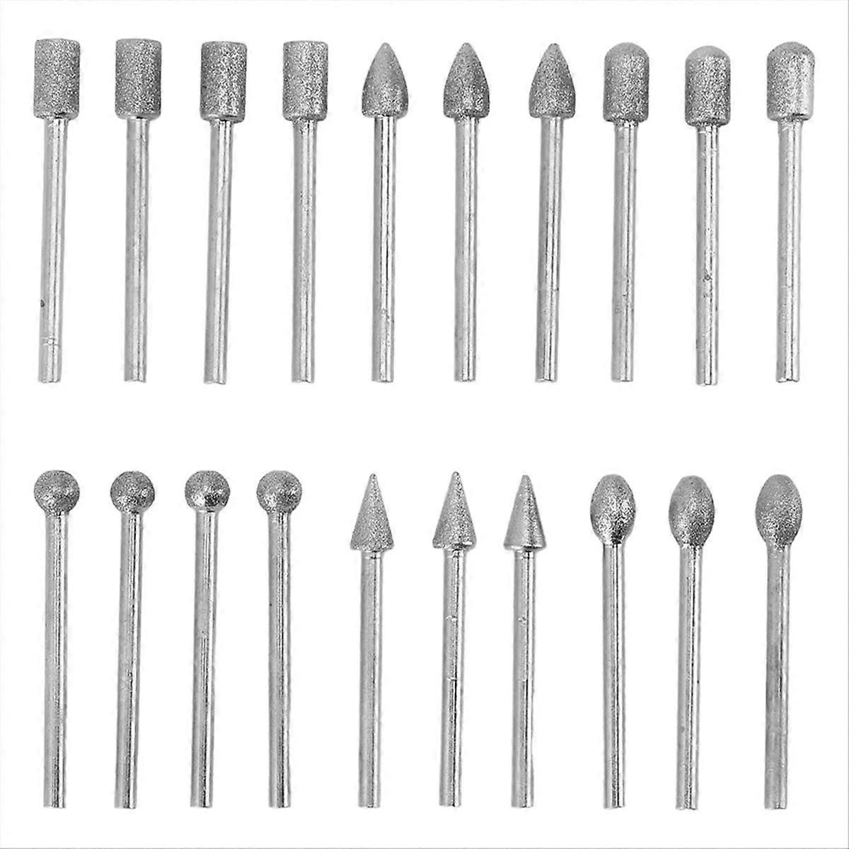 20PCS Stone Carving Set Grinding Bit Set
