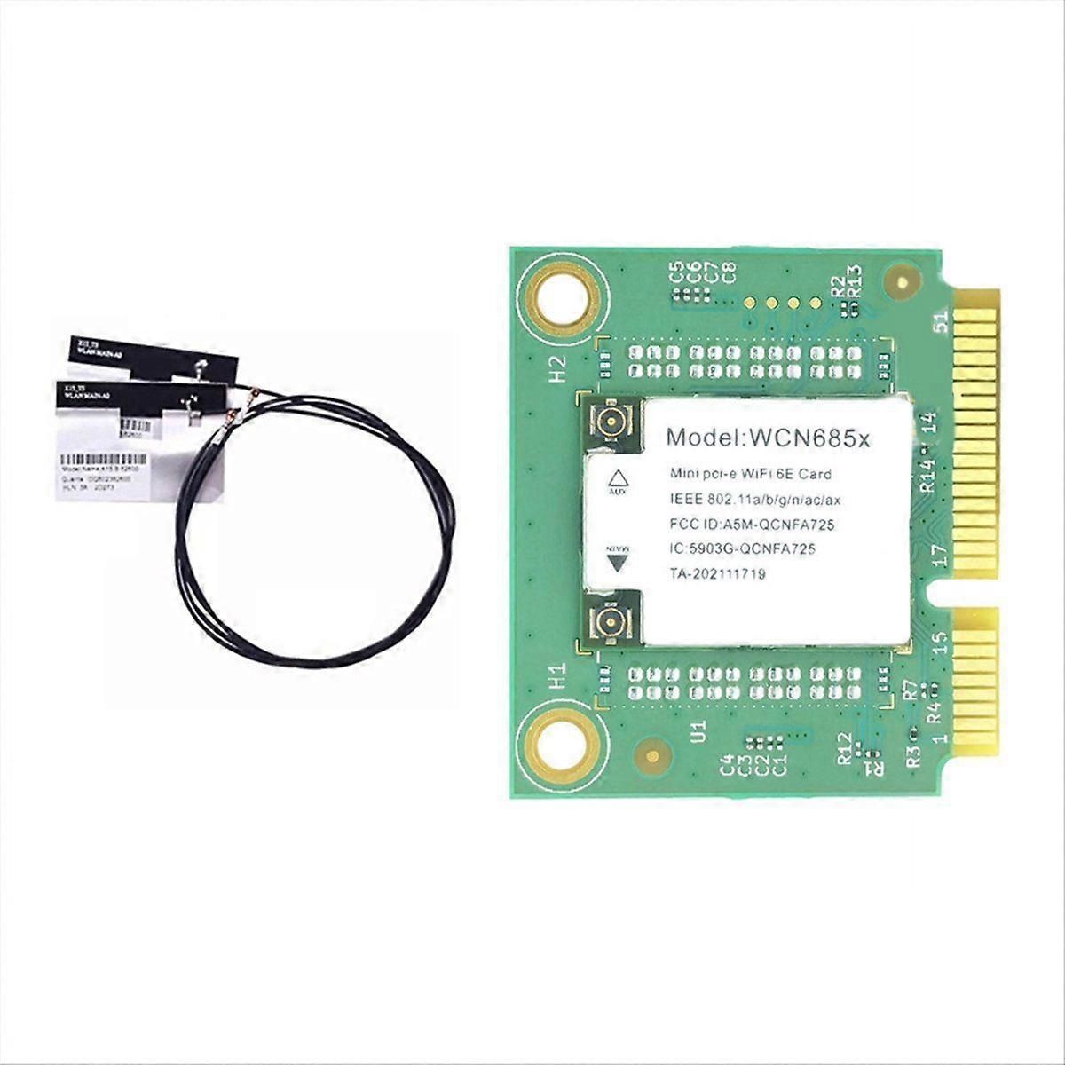 NFA725 NFA765 WCN685 WiFi Module WIFI6E AX6000 2.4G 5G 6G Bluetooth 5.2 Mini PCIE Wireless WiFi Car