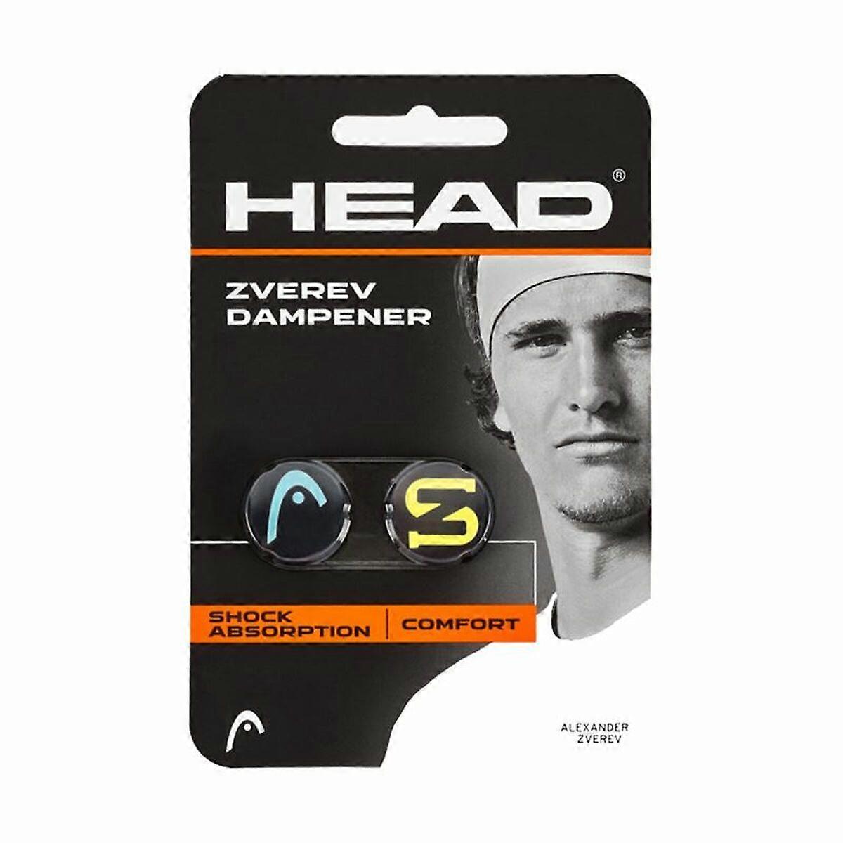 Vibration Dampener Head Zverev Dampener Yellow 2 Units