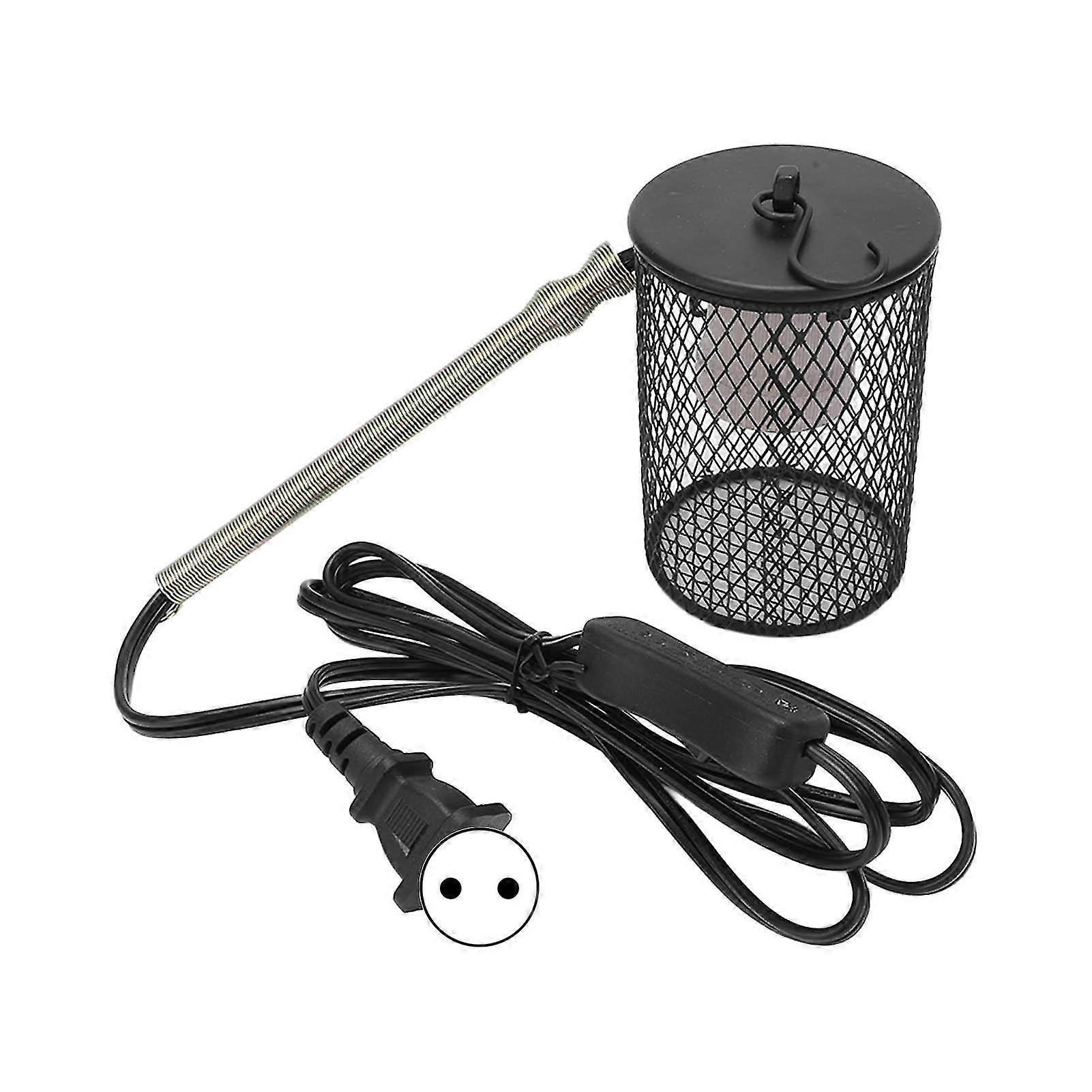 Reptile Heat Lamp Shade Professional Safe Prevents Scalding Reptile Insulation Lamp Shade for Reptiles Turtles Lizards