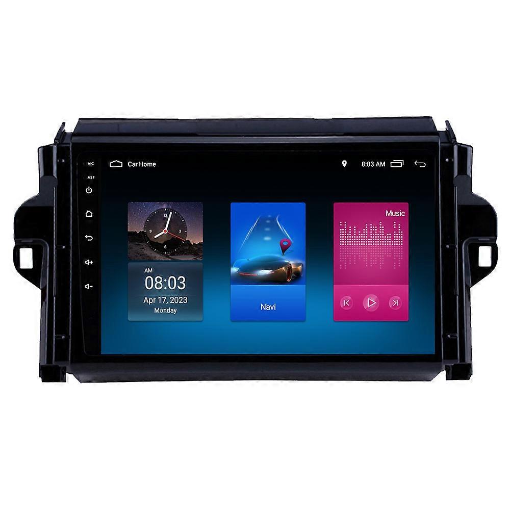RoverOne Car Stereo Radio Bluetooth CarPlay Android Auto GPS Sat Nav Touch Screen for Toyota Fortuner 2 2015 - 2020