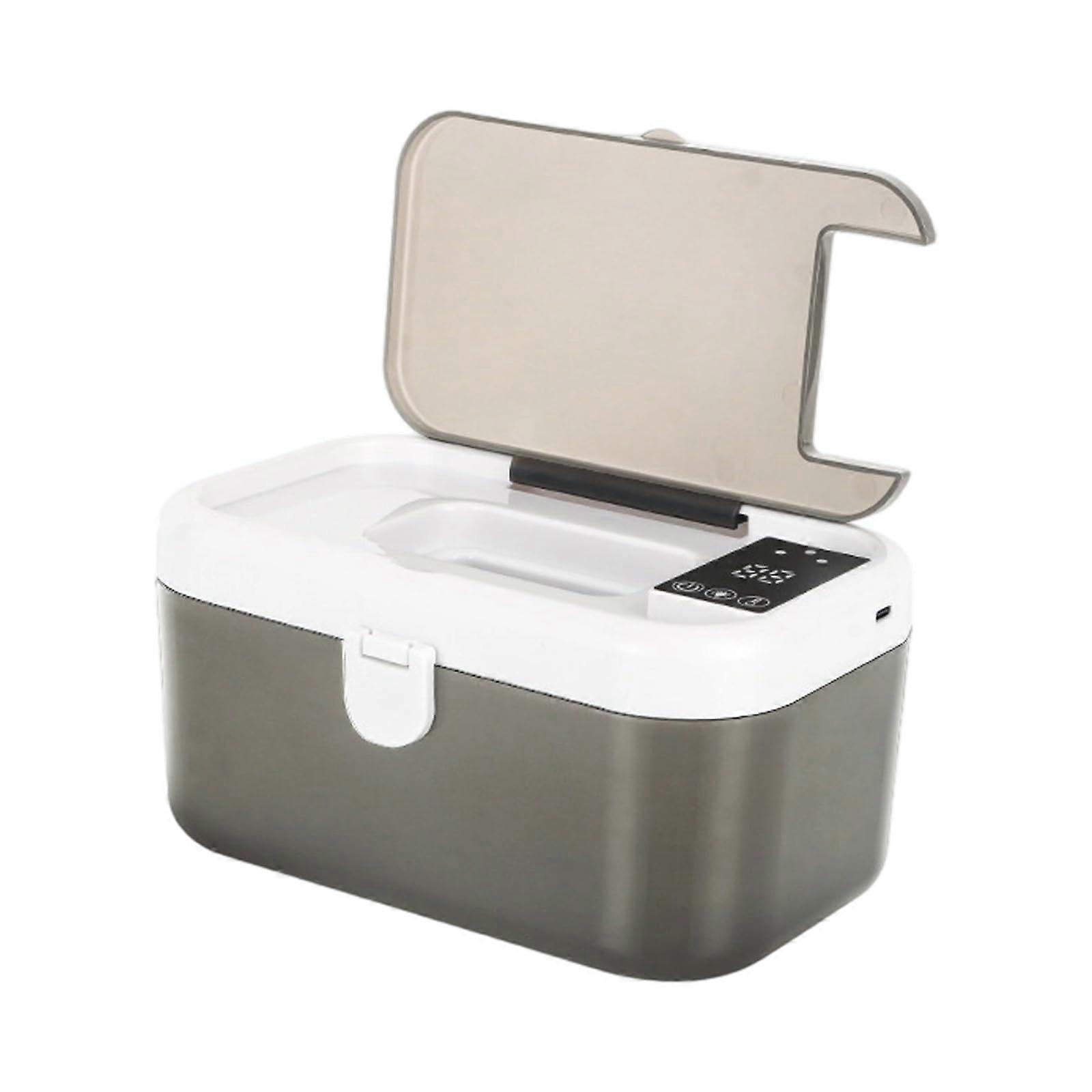 Easy To Use Wet Towels Warmer Compact Mini Model Adjustable Temperature Dispenser White Heating Box Babies And Adults