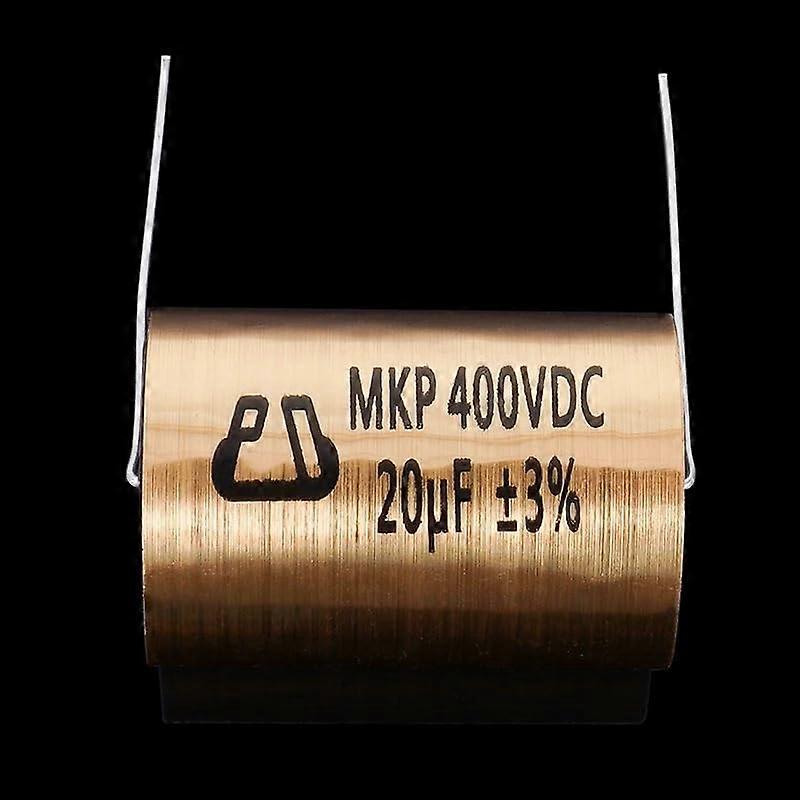 Metallized Polypropylene Capacitor MKP Film 400V 2.5UF For Loudspeaker And Power Amplifier Golden