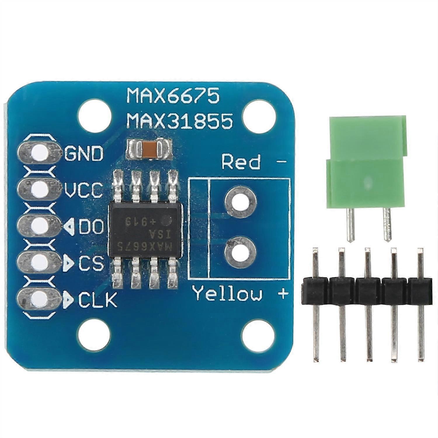 MAX6675 Temperature Sensor K Type Thermocouple Module DIY Sensor Module 3-5V DC -200°C~+ 1350°C