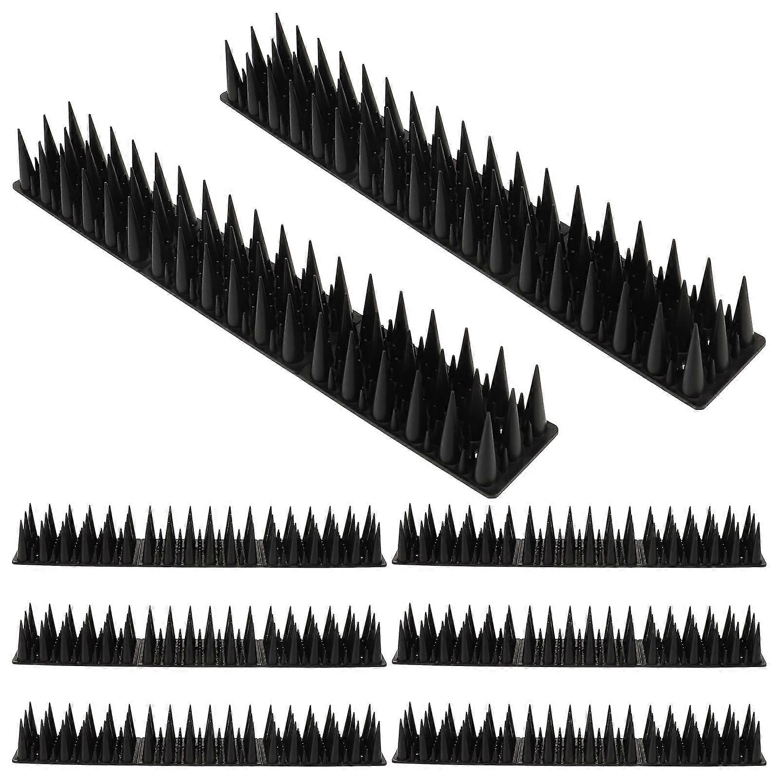 Wei She Ding Bird Spikes for Birds and Cats 8Pcs Plastic Reusable Spikes