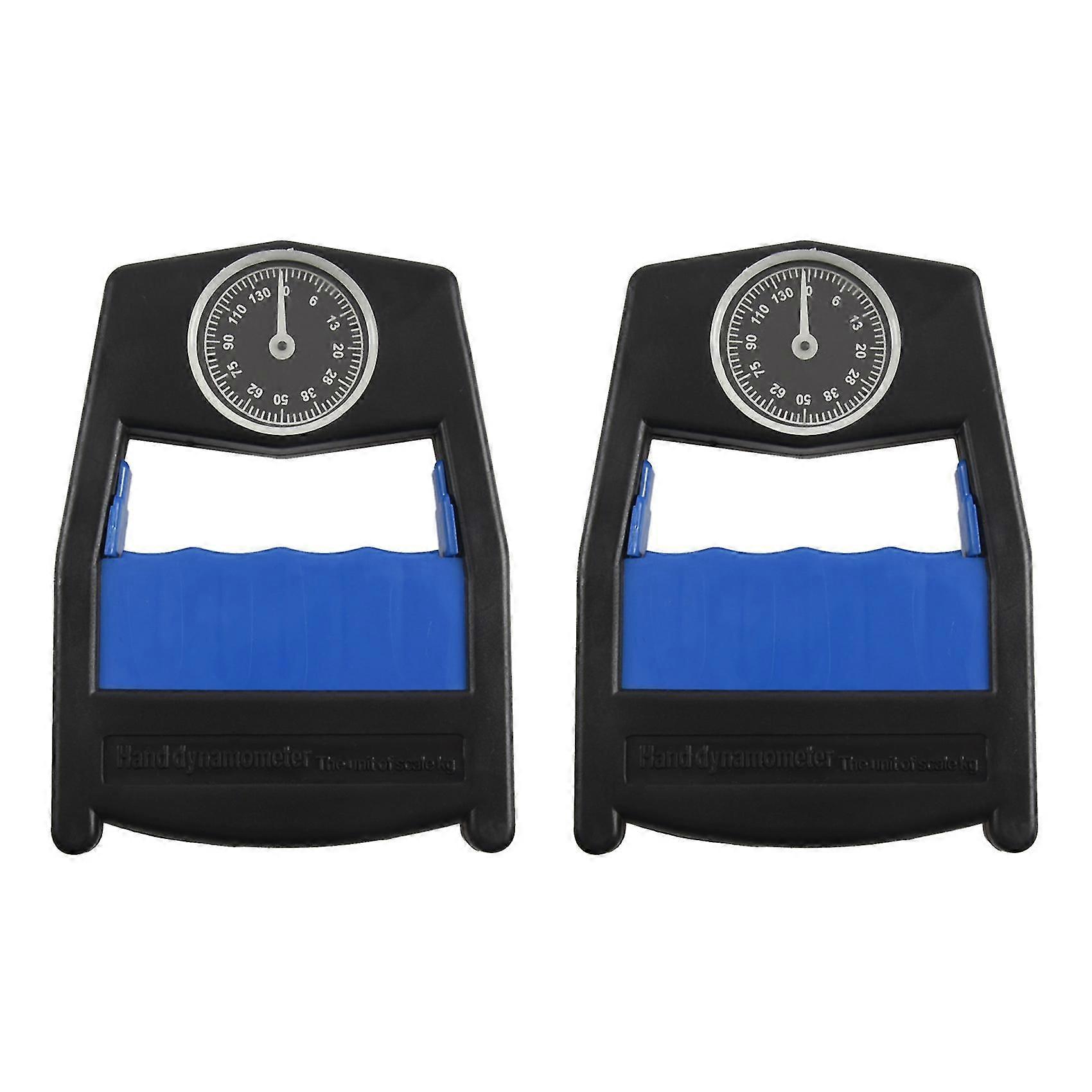 2x handdynamometer Grip Power Strength Meter 130kg / 286lbs Capaciteitskrachtmeter