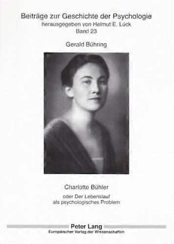 Charlotte Buehler par Gerald Buhring (broché)