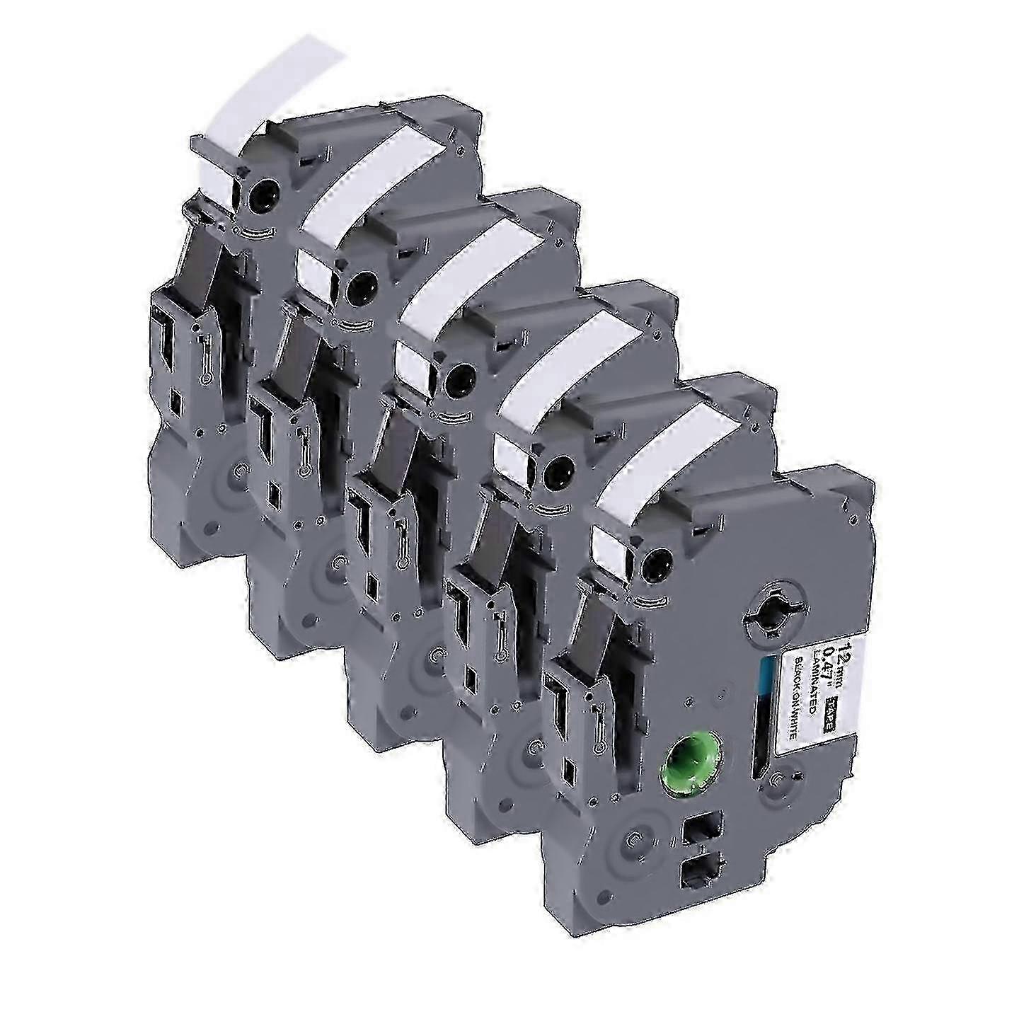 For 5pack Label Maker Tape For Tze231 231 Laminated P