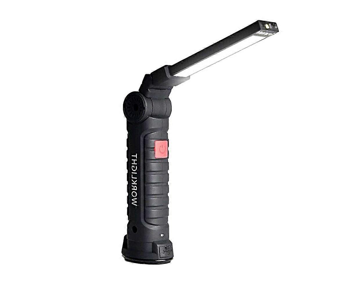 LED Rechargeable Work Light with Magnetic Base and 90 Degree Rotation