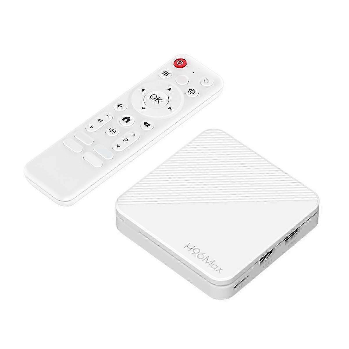 Optimized Smart TV Box with Android 14, Dual-Band WiFi 6, BT 6.0 & Enhanced Video Playback - US Plug