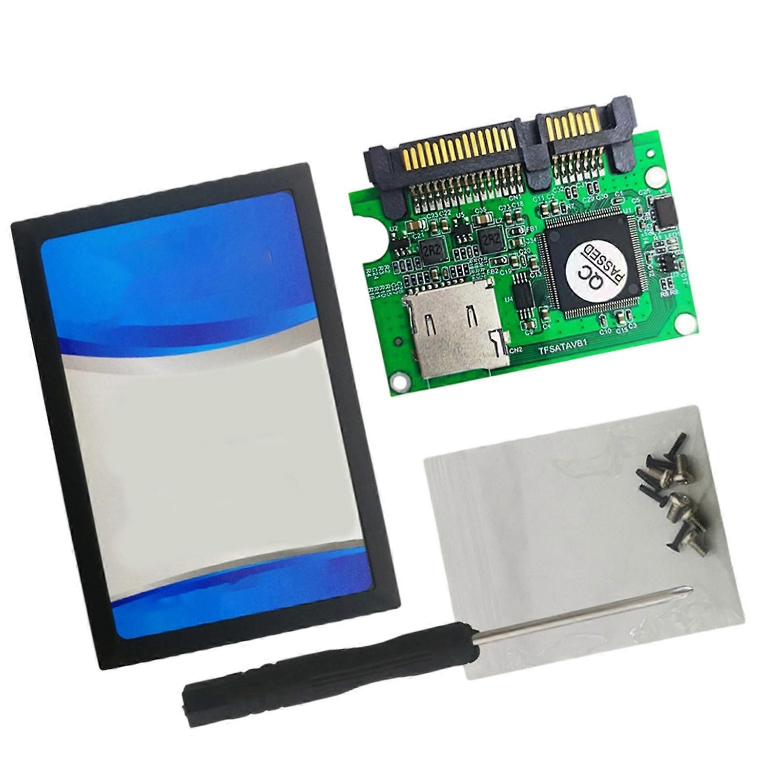 TF Card 22Pin Adapter Hard Disk Adapter Fast Transmission Memory Card To 22Pin Adapter Converter for PC Computer Multicolor